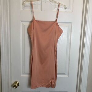 Forever 21  Slip Dress with Small Front Slit.  Size Large